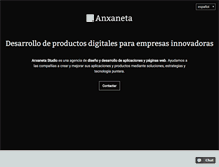 Tablet Screenshot of anxaneta.com